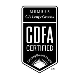 The goal of California Leafy Green Products is to make sure leafy greens are farmed safely so that consumers can eat with confidence.